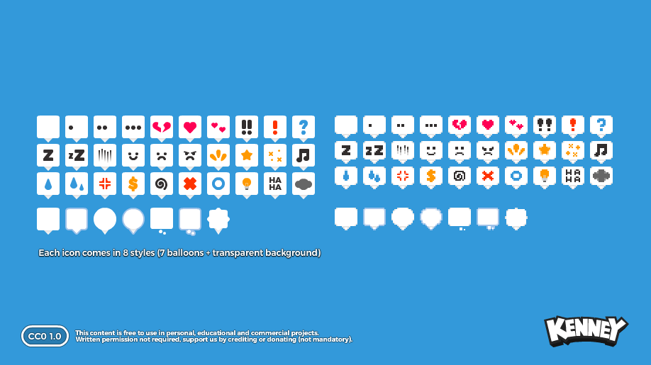 Emotes Pack 素材包预览