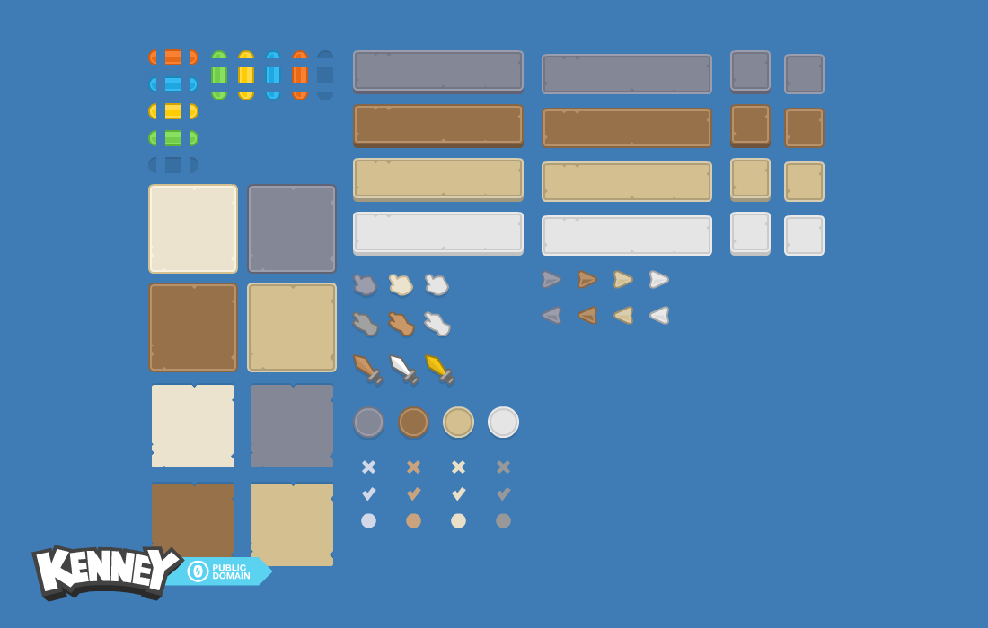 UI Pack (RPG Expansion) 素材包预览